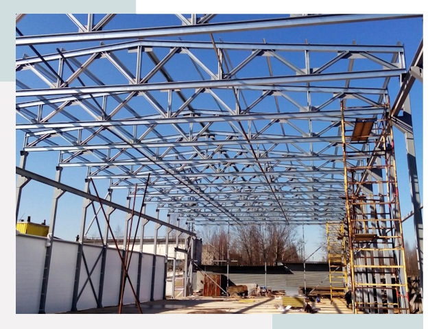 Строительство цехов в Нефтеюганск от 610 руб. под ключ