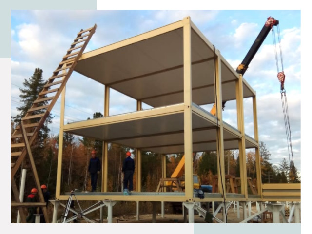 Строительство модульных здания Нефтеюганск