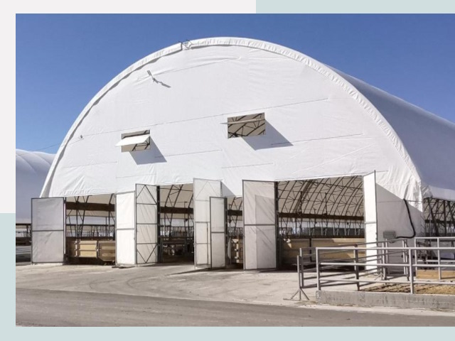 Тентовые ангары по цене 610 руб. в Нефтеюганск