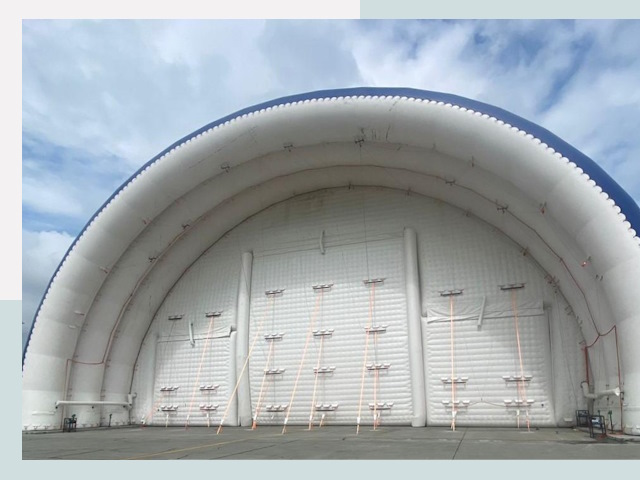 Пневмокаркасные ангары от СтальСтрой-Нфт по цене от 610 руб.