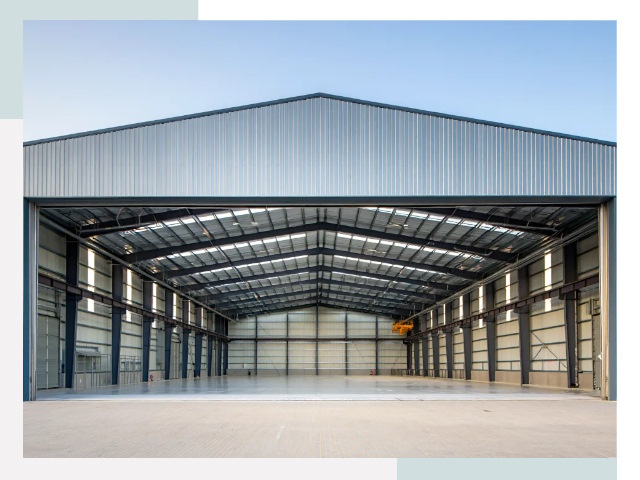 Большие ангары в Нефтеюганске