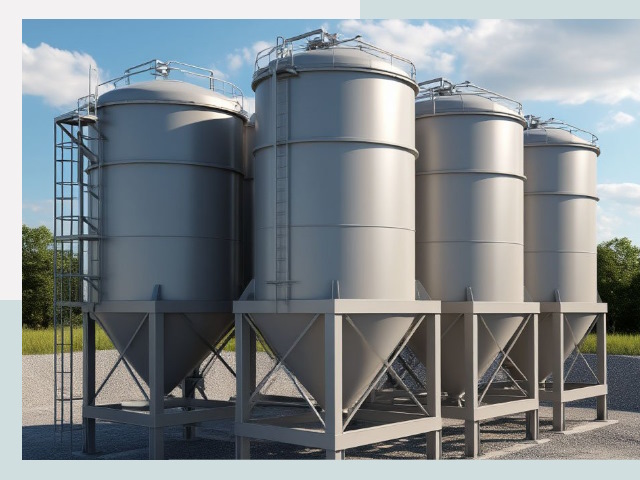 Металлические силосы от СтальСтрой-Нфт по цене 610 руб.