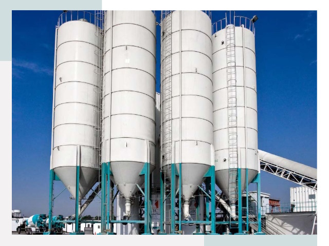 Строительство цементных силосов в Нефтеюганске