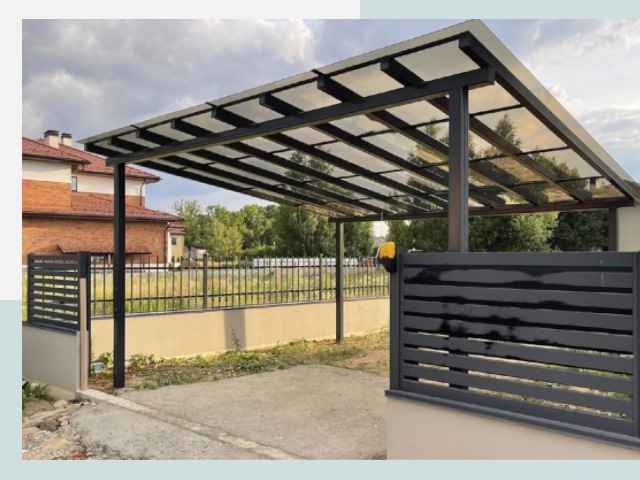 Металлические навесы в Нефтеюганск от 610 руб. за м²