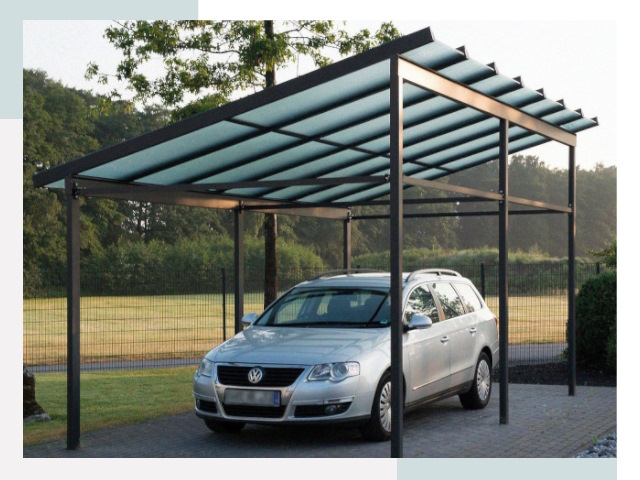 Навесы для автомобилей в Нефтеюганске