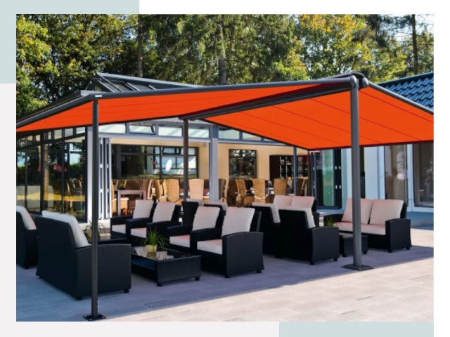 Навесы для кафе и ресторанов в Нефтеюганске