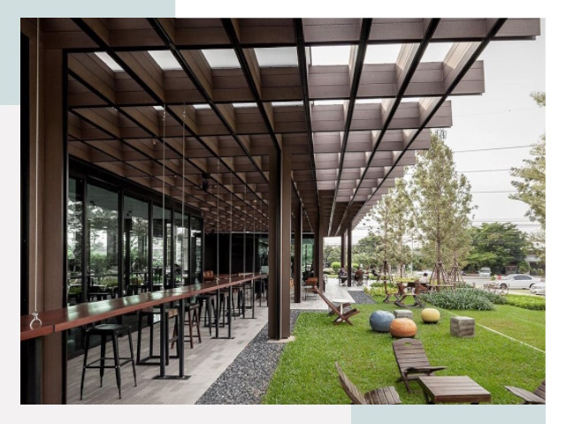 Летние веранды для кафе в Нефтеюганске