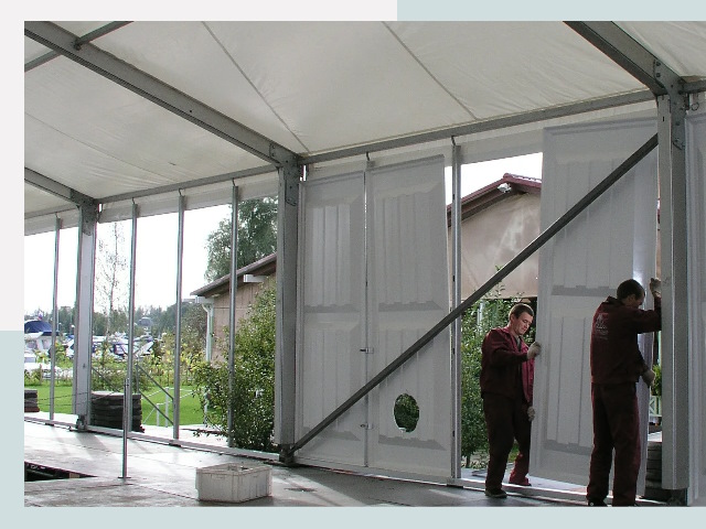 Быстро сборные шатры в Нефтеюганск от 610 руб. за м²