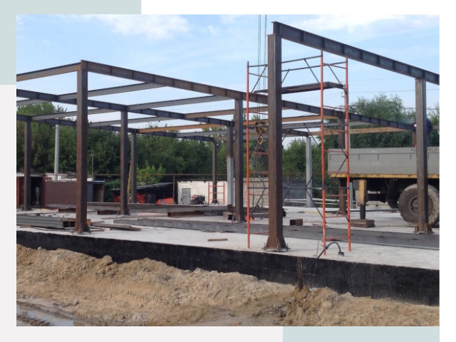 Фундамент для ангаров в Нефтеюганске