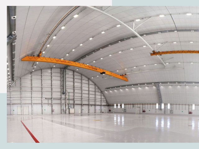 Оснащение ангаров в Нефтеюганск от СтальСтрой-Нфт - цена от 610 руб.