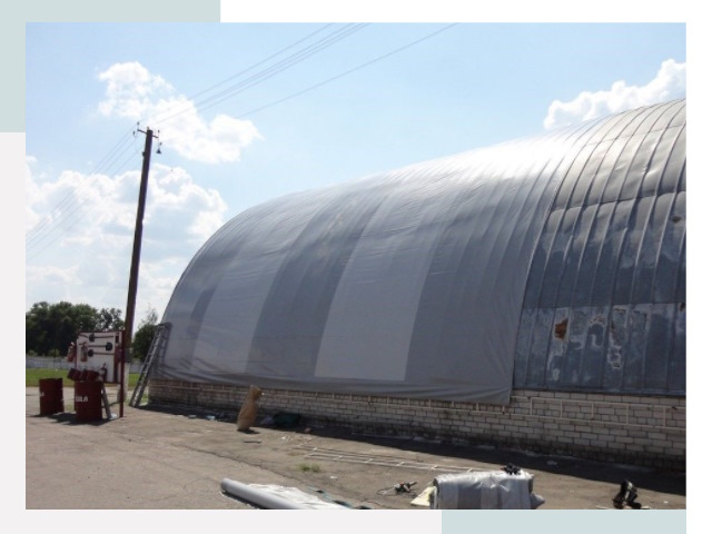 Ремонт ангаров в Нефтеюганске