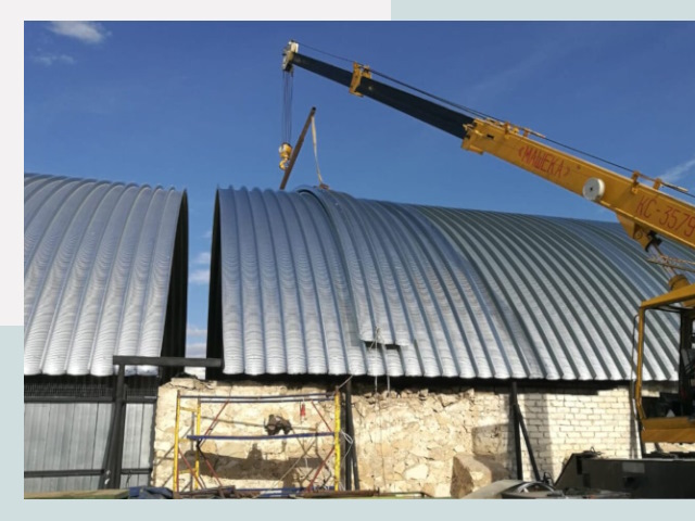 Реконструкция ангаров в Нефтеюганске от 610 руб.