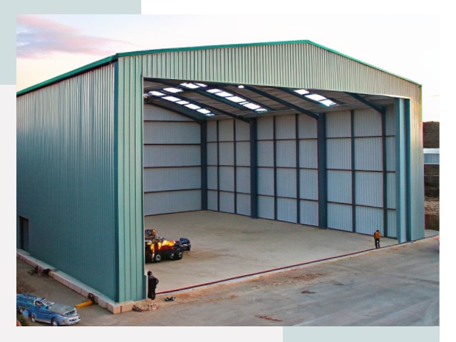 Строительство ангаров в Нефтеюганске