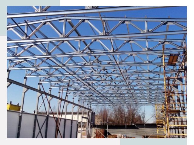 Металлокаркасы для складов в Нефтеюганске