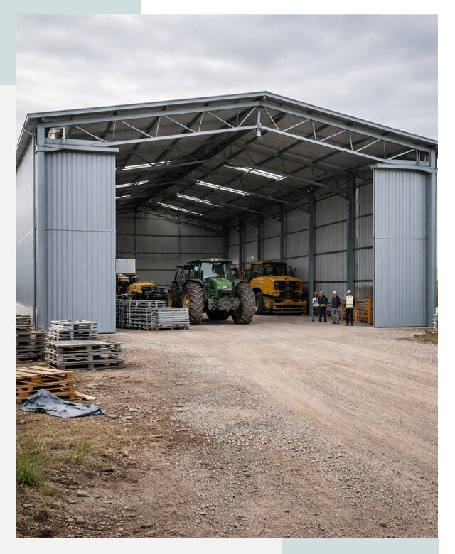 Ангары для сельхозтехники в Нефтеюганске от 20336 р. | СтальСтрой-Нфт