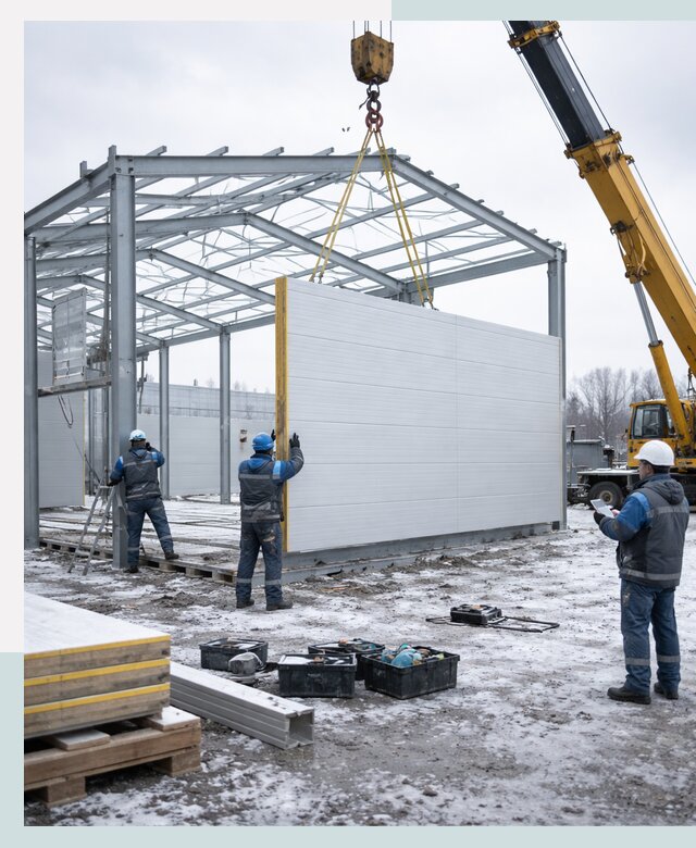 Строительство холодильных складов под ключ в Нефтеюганске