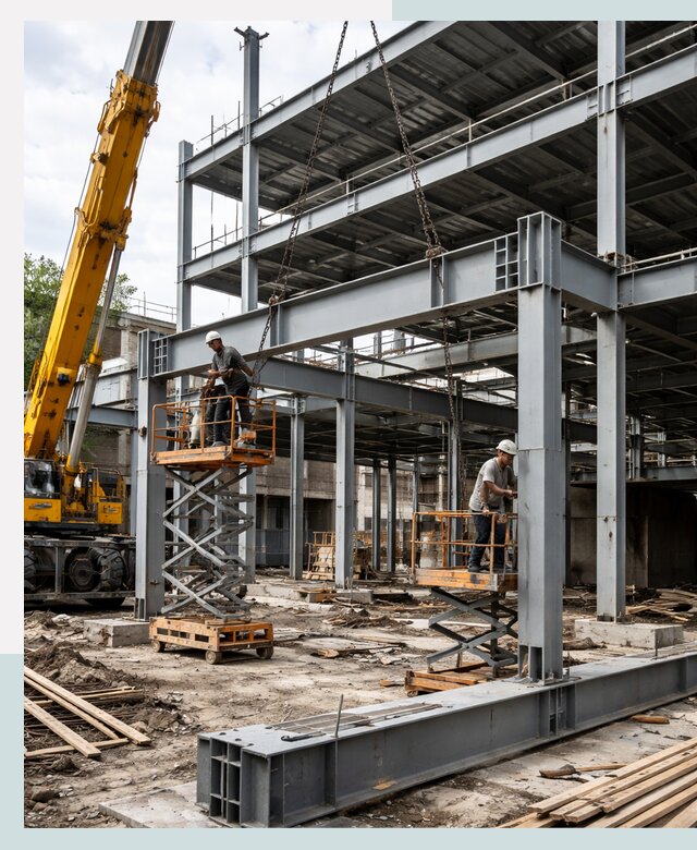 Строительство торгово-офисных зданий под ключ в Нефтеюганске