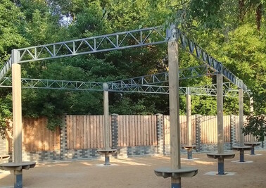 Терраса из металлоконструкций под ключ, проектирование, изготовление и монтаж от СтальСтрой-Нфт